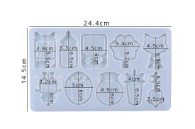 Molde resina 10 tags porta equipajes BM2529 (2)